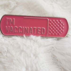 I'm Vaccinated Enamel Pin